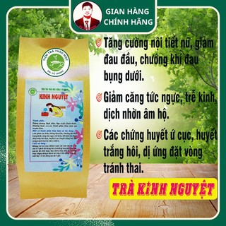 Trà Kinh Nguyệt bách hóa thảo dược Vũ Trọng, giảm chướng khí đau bụng dưới, giảm căng tức ngực, trễ kinh.