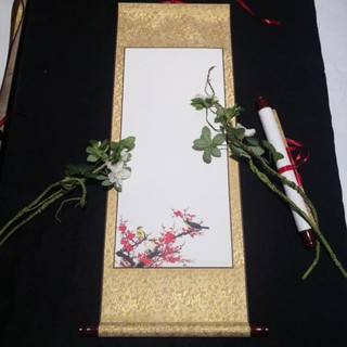 Biểu lụa viết thư pháp 35cm
