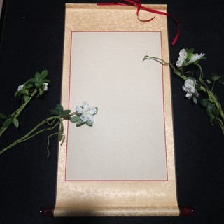 Biểu lụa viết thư pháp 40cm