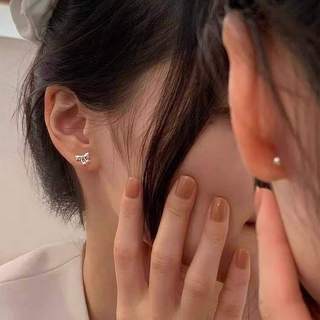 [1 CHIẾC] Khuyên tai bông tai hình nơ chốt bi (KHÔNG ĐỐI NHAU) I 2 GIRLS ACCESSORIES I