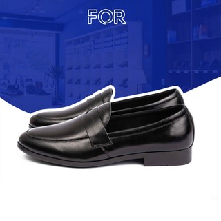 Giày lười nam công sở FOR da bò kiểu dáng Basic PLF07