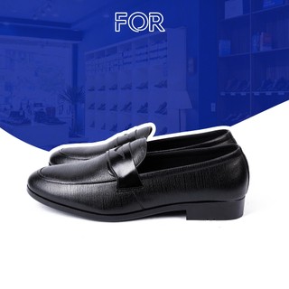 Giày da nam FOR vân xước chống nhăn PLF11