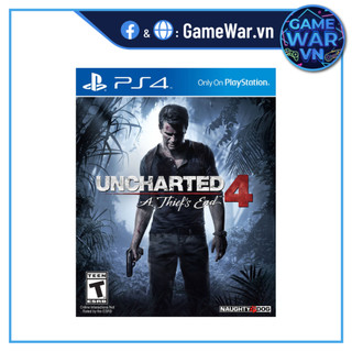 Đĩa game ps4 - uncharted 4: a thief's end