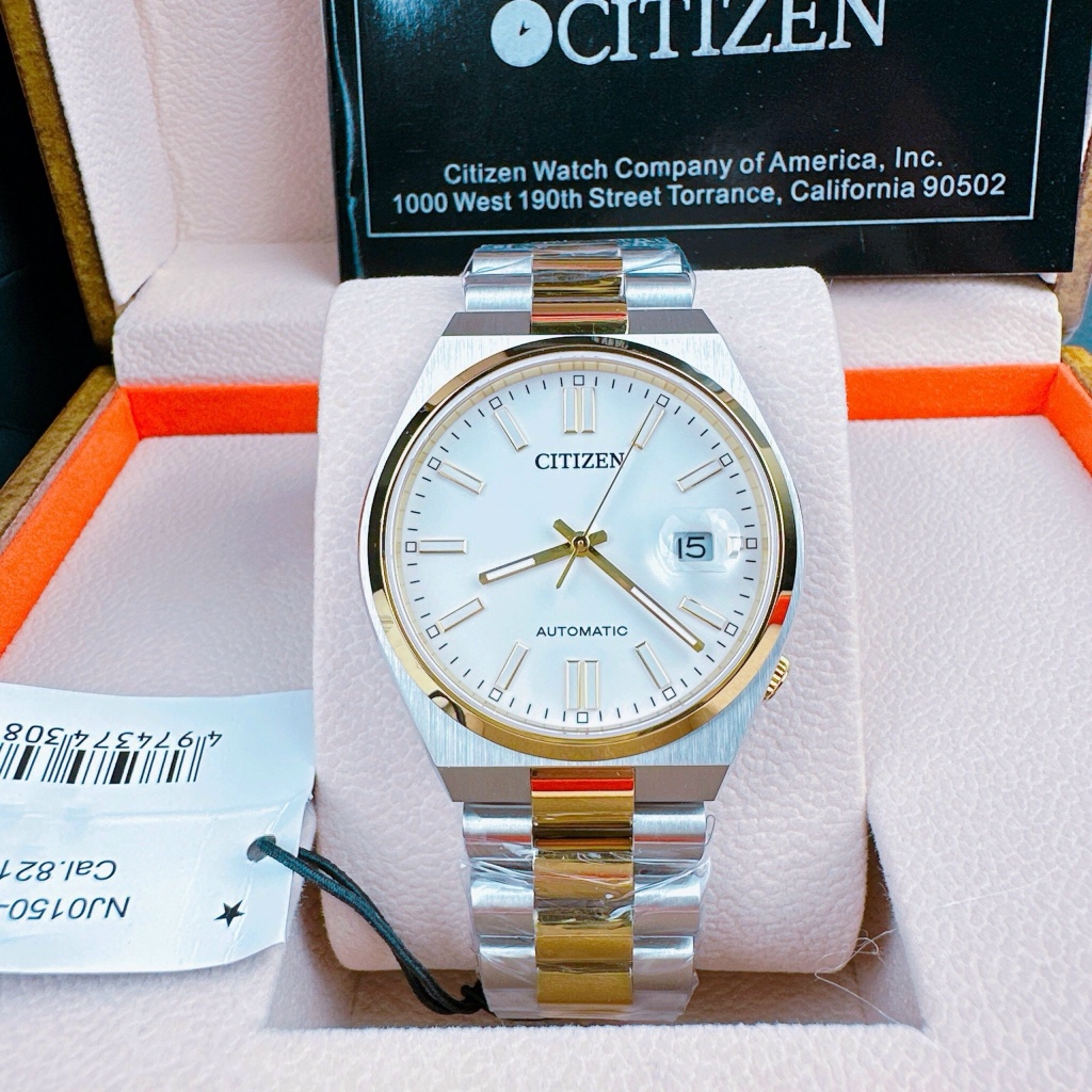 Đồng Hồ Nam Citizen Automatic NJ0150-94E Tsuyosa Watch 40mm, Luxury diamond watch