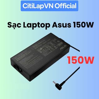 Sạc Laptop Asus Gaming 150W Chân To 6.0*3.7mm / Chân Nhỏ 4.5*3.0mm - Sạc Zin Bóc Máy