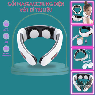 Máy Massage Cổ Vai Gáy Trị liệu Neck Massager, Máy Masage Thư Giãn Cho Dân Văn Phòng