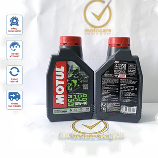 Dầu nhớt motul 3100 gold 10w40 sl ma2