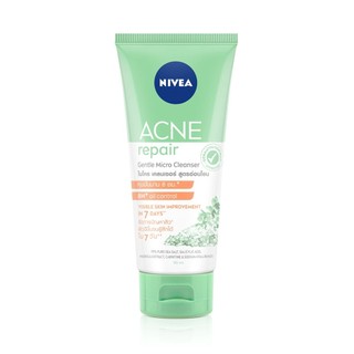 Sữa Rửa Mặt Nivea Acne Repair Clean Foam 90g dành cho da mụn