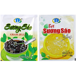 Bột Sương Sáo Đen, Trắng, Bột Sương Sa Thuận Phát Gói 50g