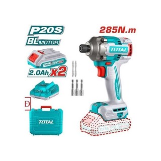 Tirli2028 máy siết vít không chổi than dùng pin 20v total