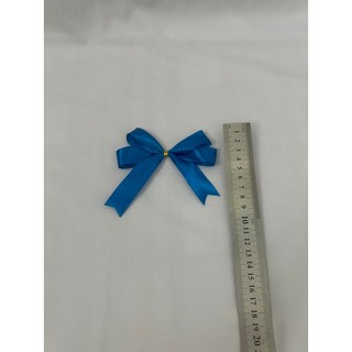 Nơ lụa thắt sẵn 4 cánh đủ màu/nơ