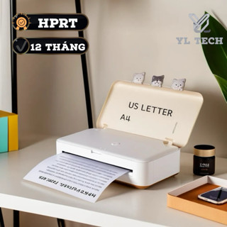 Máy in GT1 HPRT khổ A4, in tài liệu, hình ảnh, icon, mọi thứ, kết nối app Wifi