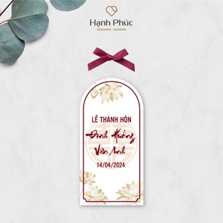 Tem dán nước suối (cho chai bầu 500ml)
