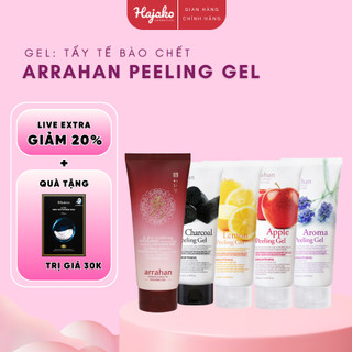 Gel Tẩy Tế Bào Chết Arrahan Chiết Xuất Tự Nhiên, Lành Tính Giúp Loại Bỏ Sợi Bã Nhờn Cho Da Căng Mịn 180ml HAJAKO