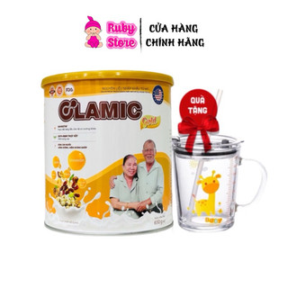 Sữa hạt xương khớp Olamic Gold lon 650g - Giúp xương chắc khỏe
