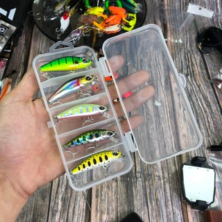 Mồi câu lure suối cá chày cá mương minnow ryuki 50s 50mm/4.5g mồi câu lure cá hoàng đế