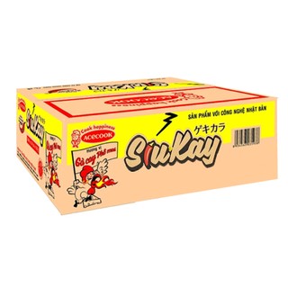  Thùng 24 Gói Mì SiuKay Vị Hải Sản  Bò Cay  Gà Cay Phô Mai - Mì cay 7 cấp độ Siêu Cay Thách thức mọi vị giác 