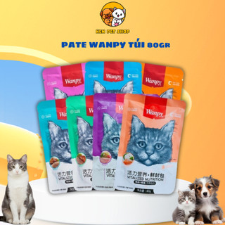 Thức Ăn Cho Mèo Pate WANPY 80g Nhiều Vị Thức Ăn Dinh Dưỡng Cho Mèo - Ken Pet Shop