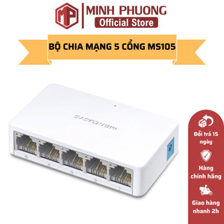 Bộ chia mạng 5 cổng rj45 ms105 10/100mbps - hàng chính hãng