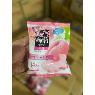 Thạch trái cây Orihiro 120gr gói nhỏ 6 cái Nhật Bản( 12/2024)