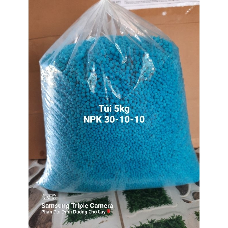 Phân Bón NPK 30-10-10+TE(túi 5kg)