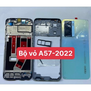 Bộ xương+ vỏ+kính camera+phím bấm điện thoại oppo a57- 2022/oppo a77s -ráp máy chuẩn zin