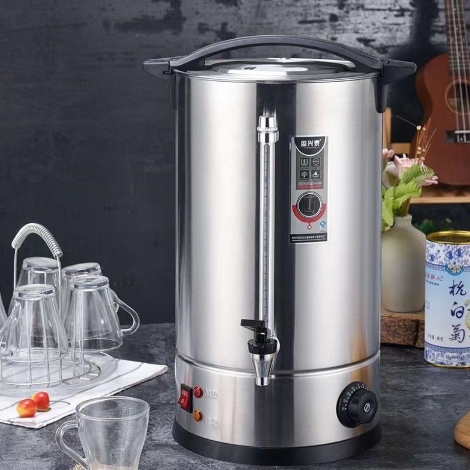 Bình Đun Nước Xô pha trà nhà hàng, xô nước nóng, xô nước nóng điện, xô cà phê, xô đựng đồ uống; 10L-15L-25L-35L-45L | BigBuy360 - bigbuy360.vn