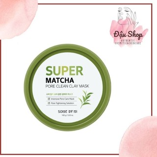 Mặt nạ đất sét trà xanh Some By Mi Super Matcha Pore Clean Clay Mask 100g