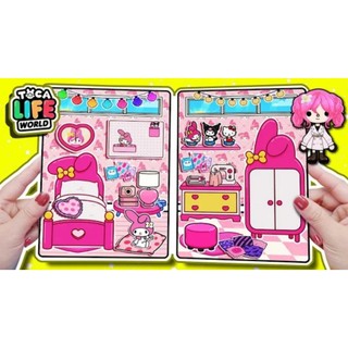 Toca Boca Nhà Búp Bê Búp Bê búp bê giấy ngôi nhà toca boca P Bởi Bơi