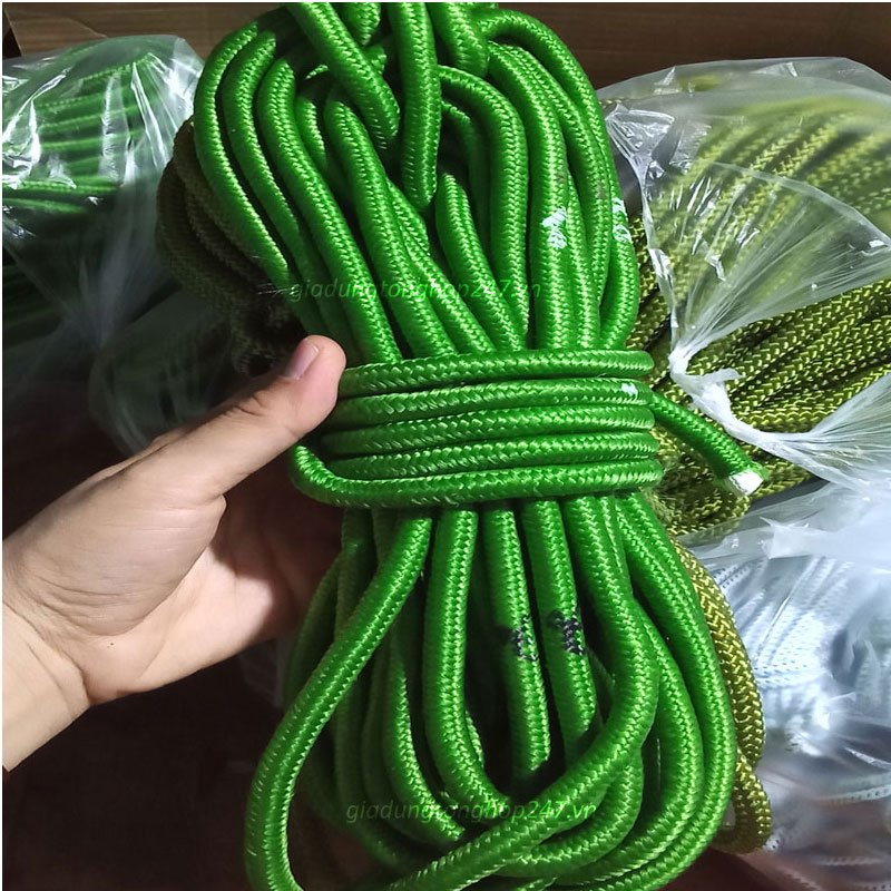Dây dù tròn ruột mềm đường kính 10mm (cuộn)