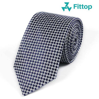 Cà Vạt Nam Cao Cấp Họa Tiết Nổi Thời Trang Nam Tính 7cm FITTOP CAVAT-075