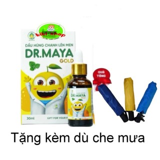 Dầu húng chanh minion tặng dù che mưa