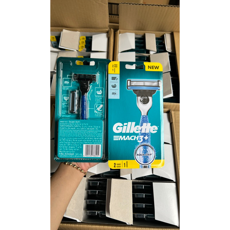 Bộ Cán Dao Cạo Râu Gillette Mach3