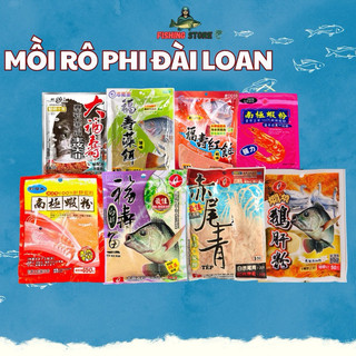 Mồi rô phi đài loan rô phi tím, tôm nam cực,lão quỷ, tôm thủy bạc,...