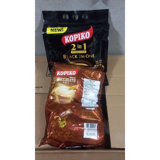 Cà Phê Sữa - Cà Phê Đen Kopiko Macchiato Thái Lan (01 Bịch x 20 Gói)