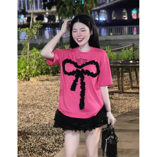 Set Nơ Hồng Mix Váy