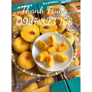 Đào dẹt vàng chín- ngọt +thơm- hàng mới về
