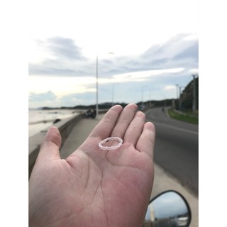 Nhẫn handmade hạt cườm nhiều màu