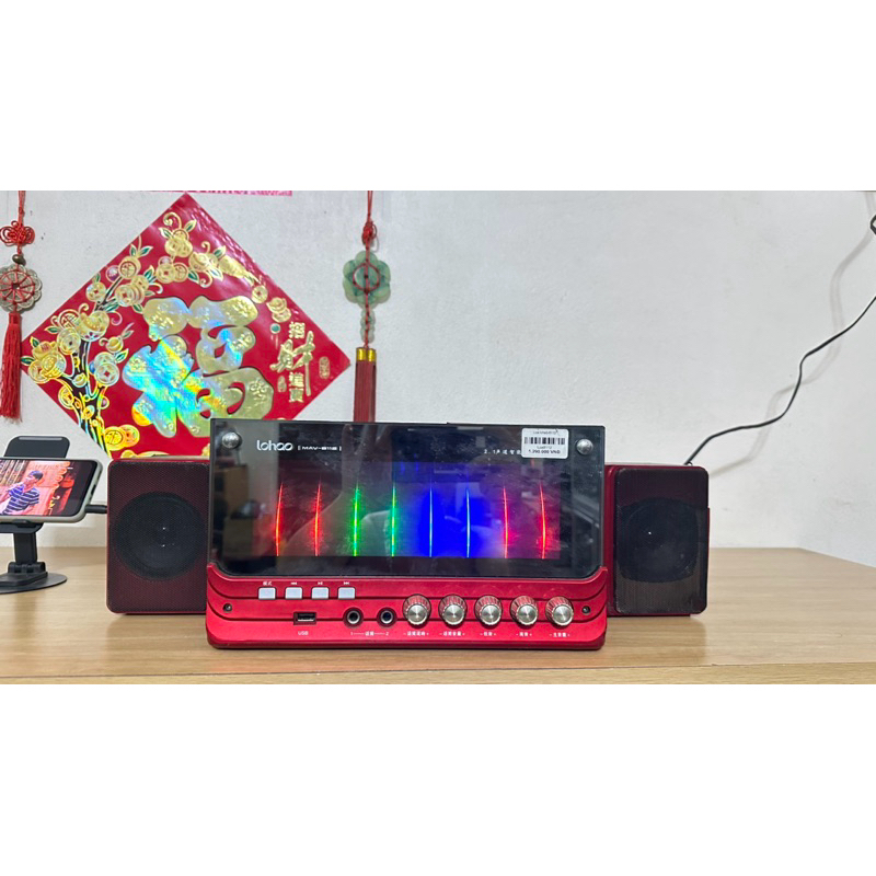 Loa Vi Tính 2.1 LoHao MAV 8112 siêu bass cs 100w - hát karaoke echo - đọc usb - đèn nháy đẹp - hàng 