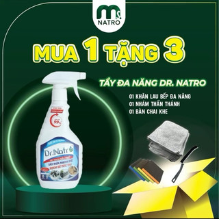 Siêu tẩy đa năng Dr Natro, siêu sạch mọi vết bẩn, tẩy dầu mỡ, rỉ sét, đánh bóng nữ trang, lau kính, Dr Natro - Ms Natro