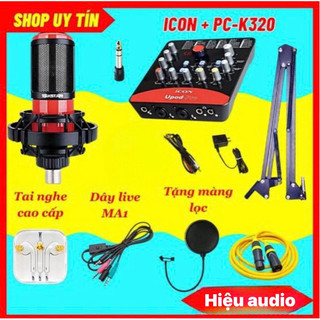 SOUND CARD ICON+MIC TAKSTAR K320 đầy đủ phụ kiện bảo 12 tháng