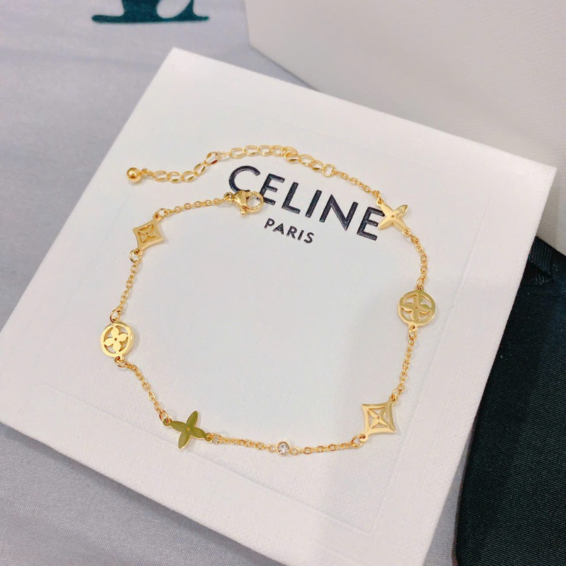 Lắc Chân Nữ TITAN Không Đen Không Gỉ Hoa Lệ Vi Xinh Xắn - 𝐍𝐀𝐚𝐜𝐜 - 𝐍𝐠𝐚̂𝐧 𝐀𝐧𝐡 𝐀𝐜𝐜 LC36