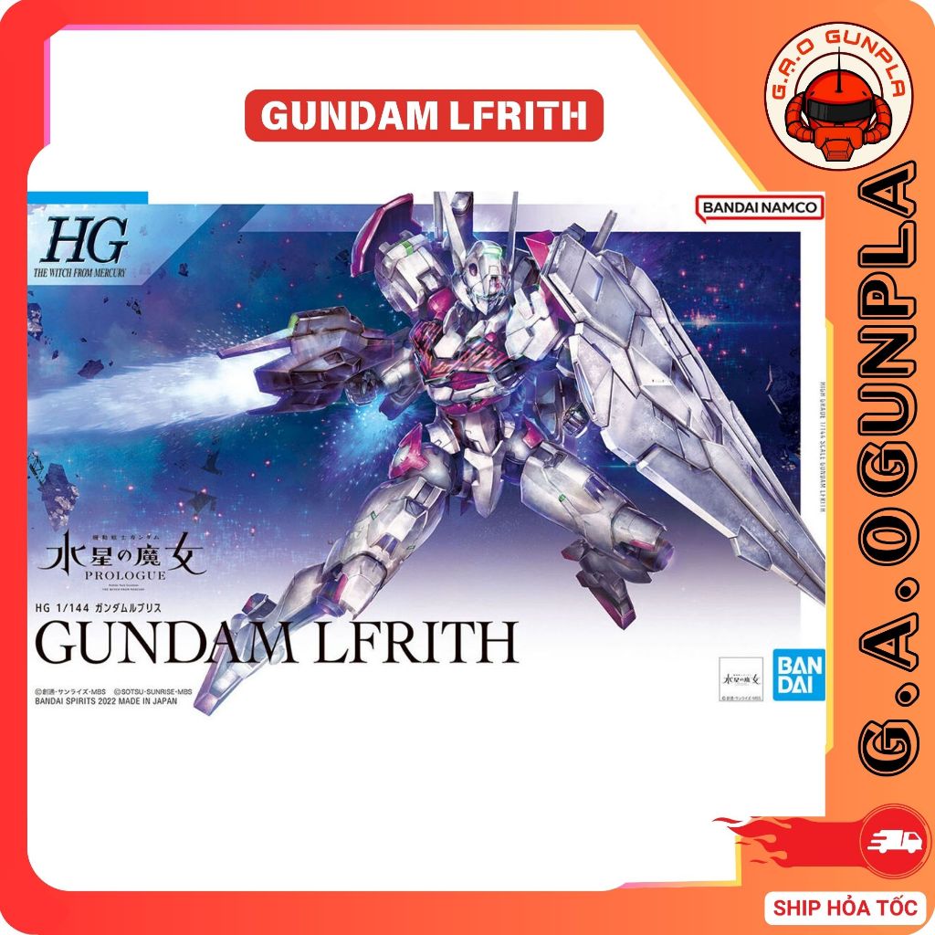 Mô hình lắp ráp Gundam Bandai HG 1/144 Gundam Lfrith
