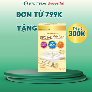 (QUÀ TẶNG) Sữa bột cho người lớn tuổi Bean Stalk Nhật Bản Hộp giấy 100g giúp bổ sung dinh dưỡng, tăng cường sức khỏe