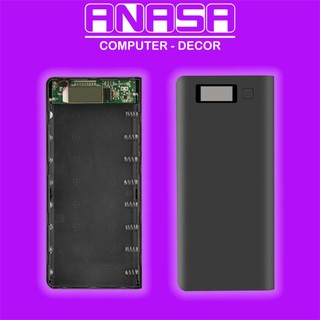 Vỏ Sạc Dự Phòng 8 Cell Hiển Thị LCD 20000mAh - Màu Ngẫu Nhiên (chưa kèm pin)