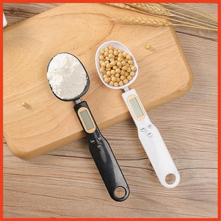 Cân điện tử, cân tiểu ly 0.1g 500g, cân điện tử mini dạng thìa muỗng, cân điện tử nhà bếp