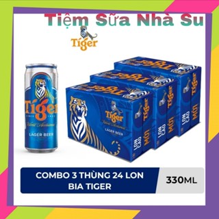 Combo 3 Thùng 24 lon bia Tiger 330ml