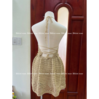 ĐẦM LEN MÓC BIKINI HANDMADE