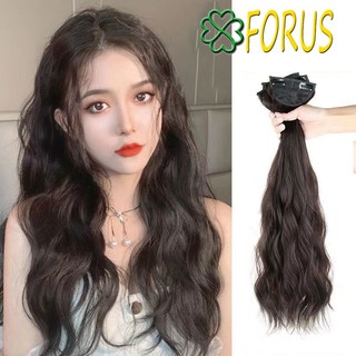   3 mảnh  Tóc giả kẹp phím phồng xù mì set 3 cái K03Xu 50cm 💖FREESHIP💖 tóc giả kẹp phồng kẹp tóc giả Sỉ 55k 