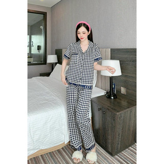 Bijama lụa xước